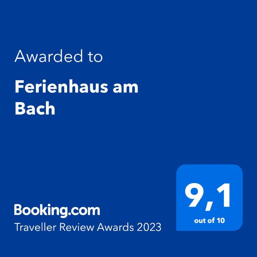 Ferienhaus Am Bach Mit Grossem Garten Deuerling Exterior photo